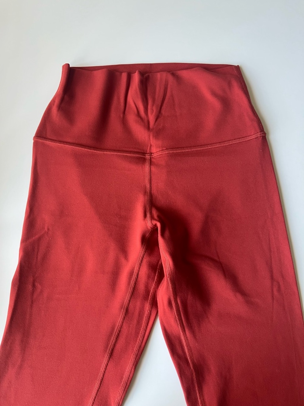 Lululemon High Rise Align Crop 21 Cayenne Red Pant